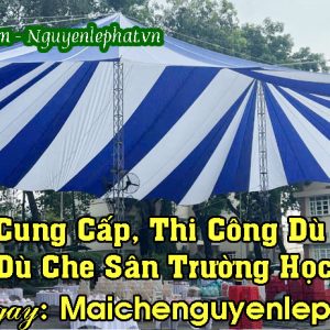 Cung Cấp Dù Che Nắng Lễ Động Thổ Ở Tánh Linh, Dù Tròn Lớn Tại Bình Thuận