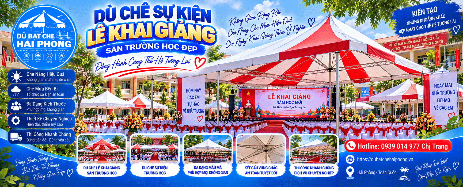 du-che-le-khai-giang-ngoai-troi